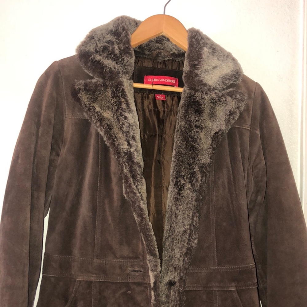 Designer Fuzzy Coat